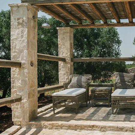 Helloapulia Trulli Angelo - Private Pool In Olive Grove Close To Ostuni, Local Dining 5 Min Villa